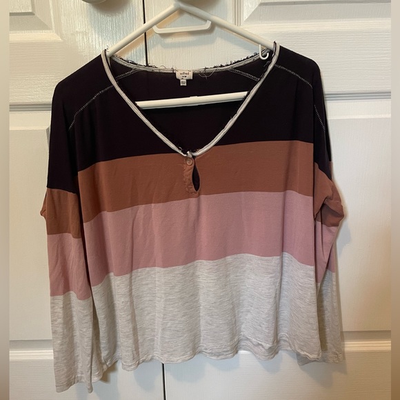 Wilfred / Aritzia stripe shirt - Picture 1 of 4